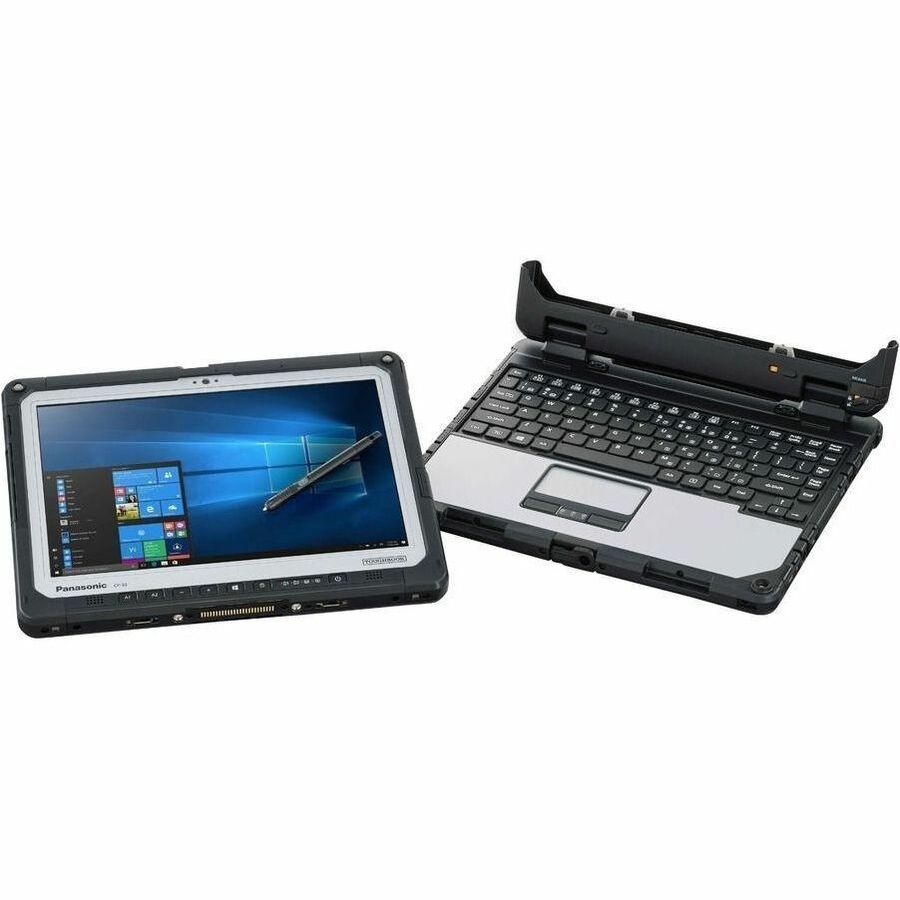 Panasonic TOUGHBOOK CF-33 CF-33UZ019AM 12" Touchscreen Rugged Detachable 2 in 1 Notebook - QHD - Intel Core i5 12th Gen i5-1245U - vPro Technology - 16 GB - 512 GB SSD CF-33UZ019AM