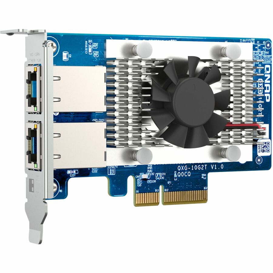 QNAP QXG-10G2T Dual-port, 5-speed 10 GbE (RJ45) Network Expansion Card QXG-10G2T