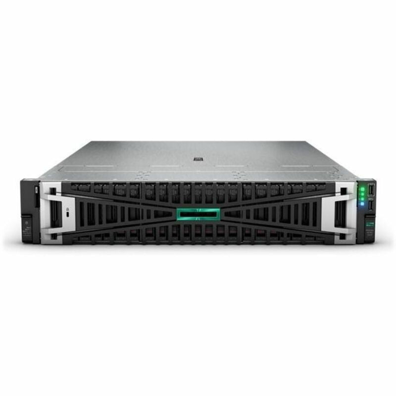 HPE ProLiant DL345 G11 2U Rack Server - 1 x AMD EPYC 9124 3 GHz - 32 GB RAM - 12Gb/s SAS Controller P66778-B21