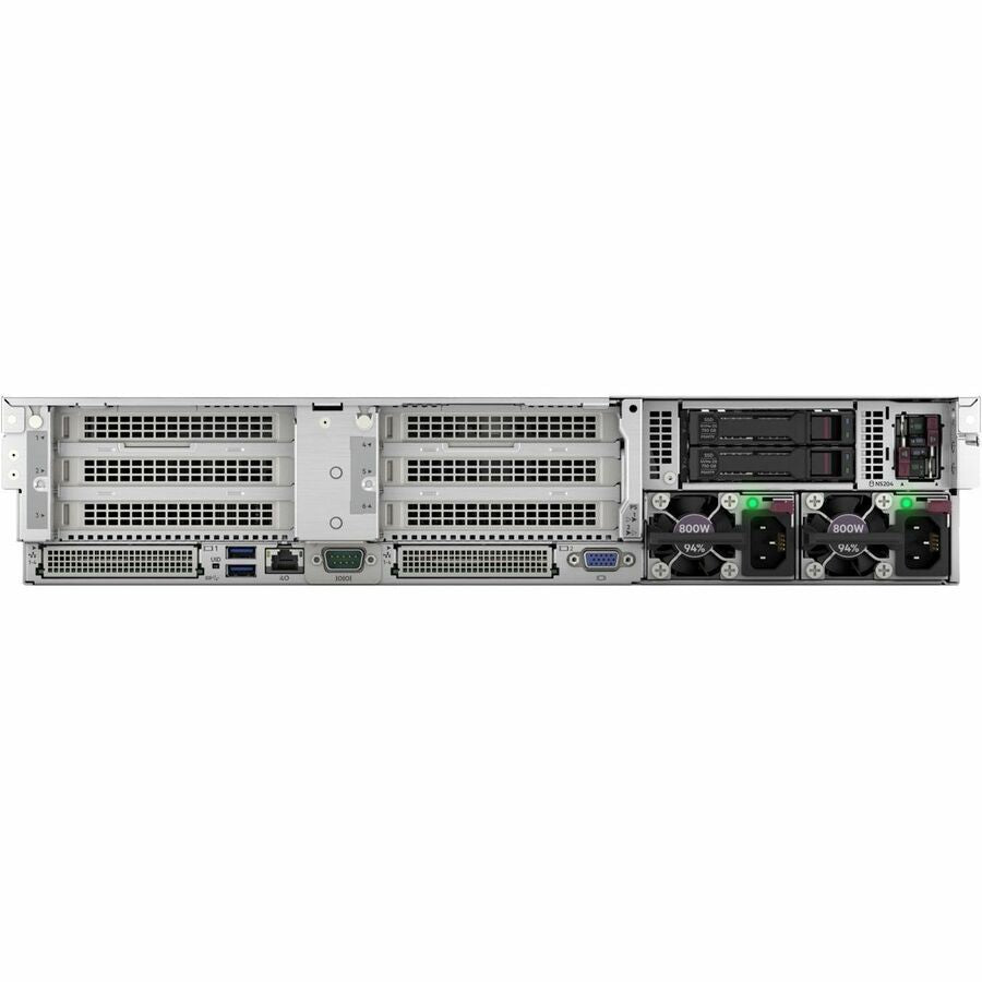 HPE ProLiant DL385 G11 2U Rack Server - 1 x AMD EPYC 9124 3 GHz - 32 GB RAM - 12Gb/s SAS Controller P66781-B21