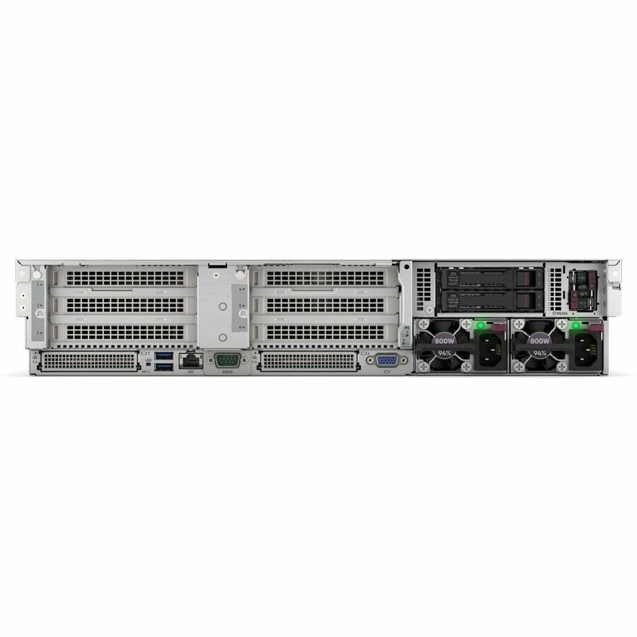 HPE ProLiant DL345 G11 2U Rack Server - 1 x AMD EPYC 9124 3 GHz - 32 GB RAM - 12Gb/s SAS Controller P66777-B21