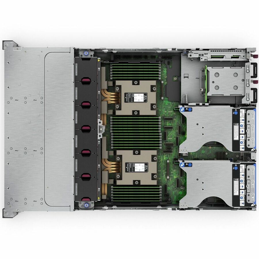 HPE ProLiant DL385 G11 2U Rack Server - 1 x AMD EPYC 9224 2.50 GHz - 32 GB RAM - 12Gb/s SAS Controller P66782-B21