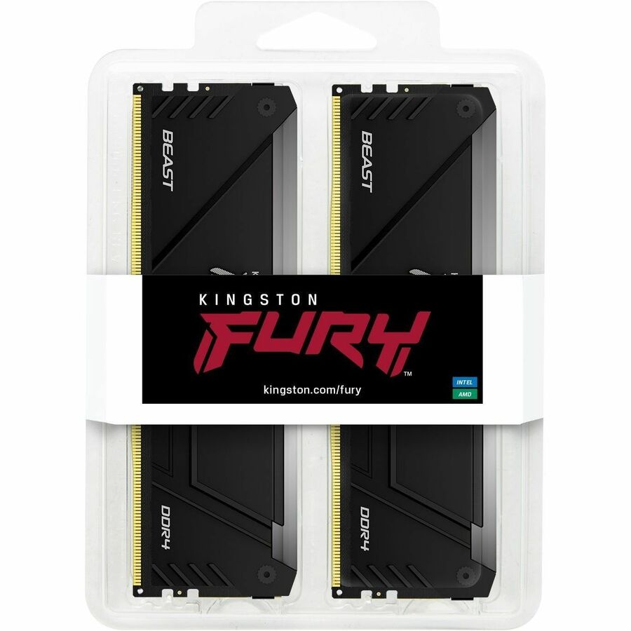 Kingston FURY Beast 16GB (2 x 8GB) DDR4 SDRAM Memory Kit KF426C16BB2AK2/16