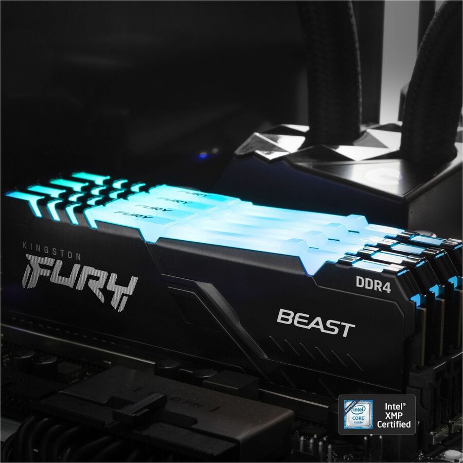 Kingston FURY Beast 64GB (4 x 16GGB) DDR4 SDRAM Memory Kit KF432C16BB12AK4/64