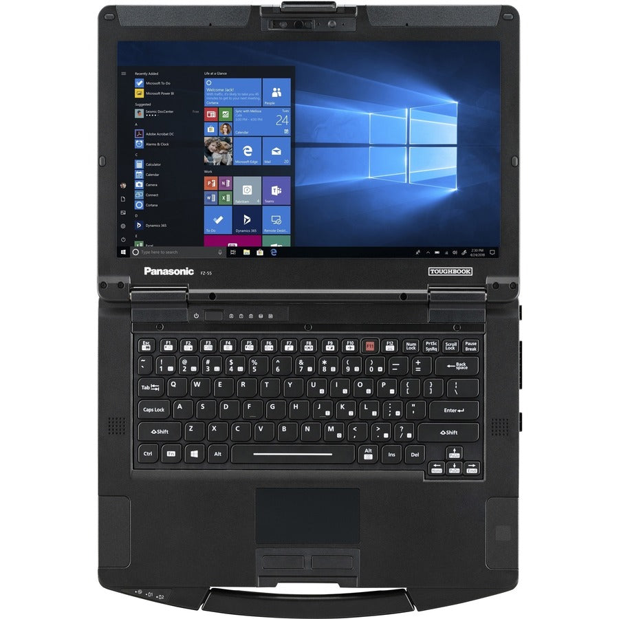 Panasonic TOUGHBOOK FZ-55 FZ55DZ07FMC 14" Semi-rugged Notebook - Intel Core i7 11th Gen i7-1185G7 - 16 GB - 512 GB SSD FZ55DZ07FMC