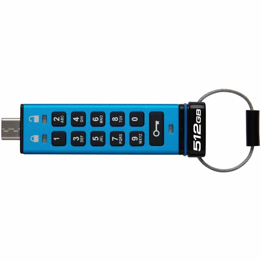 IronKey Keypad 200 512GB USB 3.2 (Gen 1) Type C Flash Drive IKKP200C/512GB