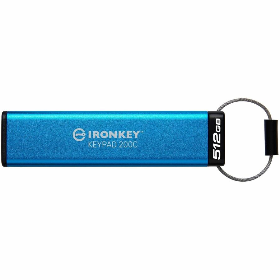 IronKey Keypad 200 512GB USB 3.2 (Gen 1) Type C Flash Drive IKKP200C/512GB