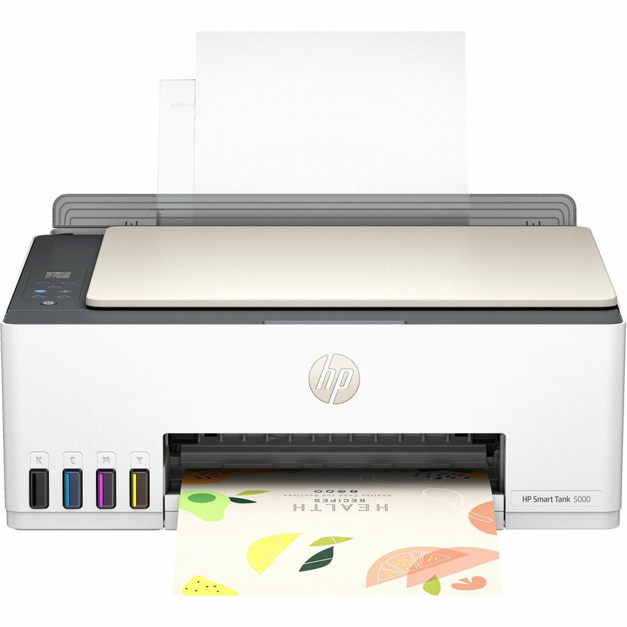 HP 5000 Wireless Smart Tank Inkjet Multifunction Printer - Color - Portobello 5D1B6A#B1H