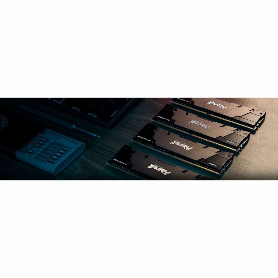 Kingston FURY Renegade 64GB (4 x 16GB) DDR4 SDRAM Memory Kit KF432C16RB12K4/64