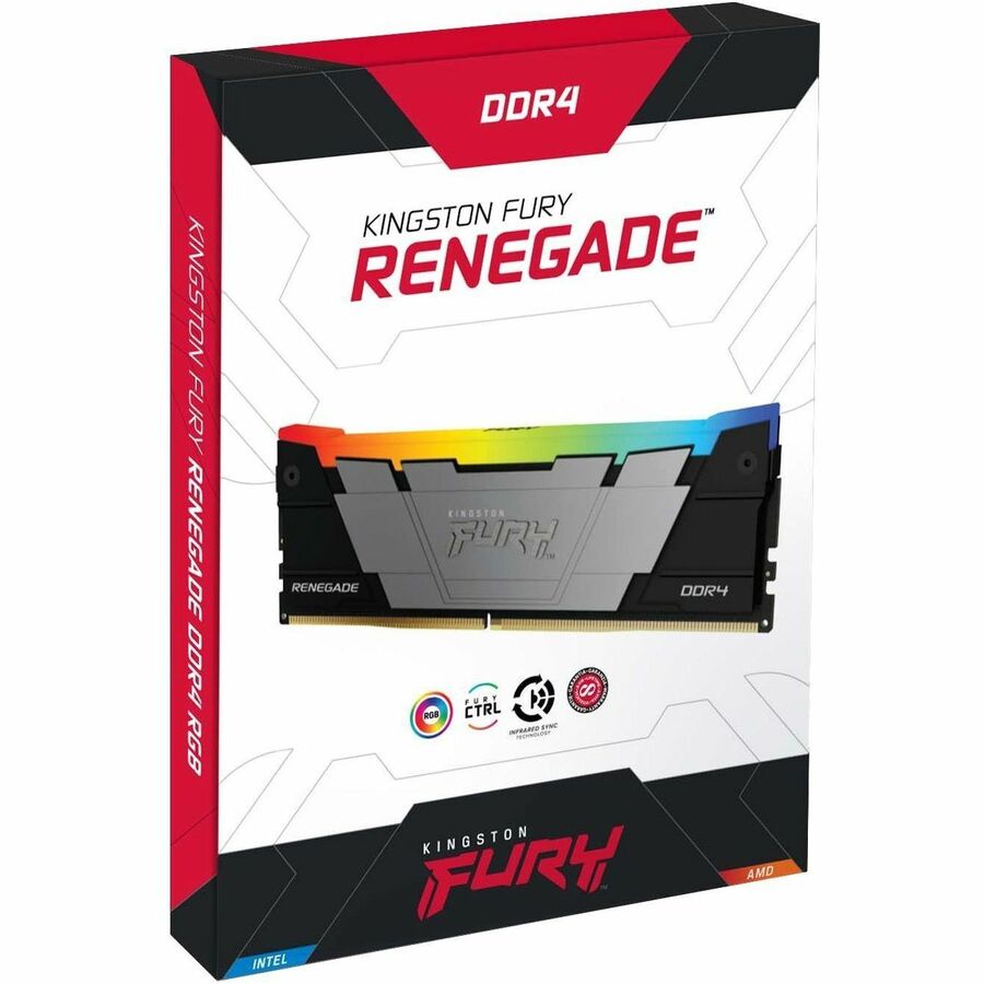 Kingston FURY Renegade 128GB (4 x 32GB) DDR4 SDRAM Memory Kit KF432C16RB2AK4/128