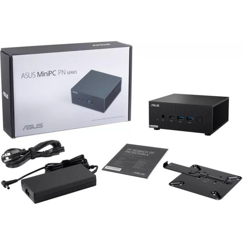 Asus ExpertCenter PN52-BB5000X1TD-NL Barebone System - Mini PC - 1 x Processor Support - AMD Ryzen 5 5600H 3.20 GHz 90MR00R2-M00130