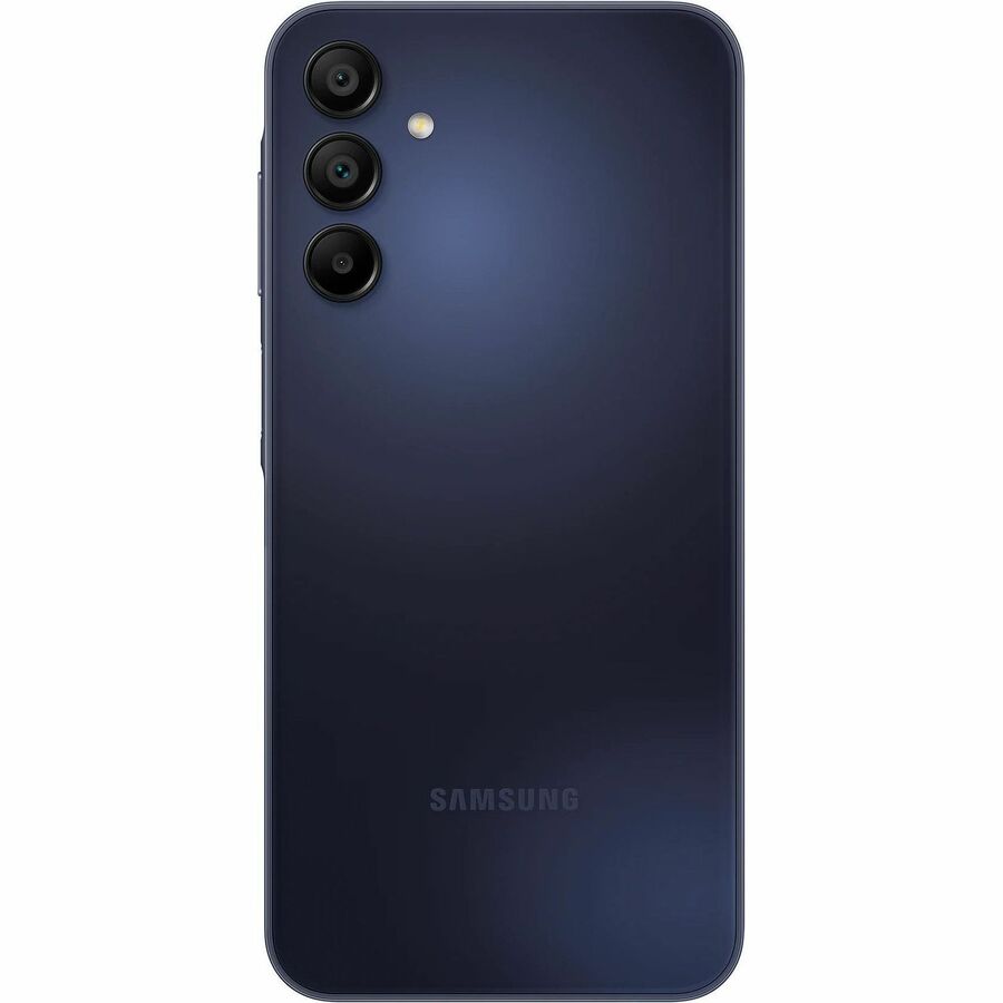 Samsung Galaxy A15 5G SM-A156W 128 GB Smartphone - 6.5" Super AMOLED Full HD Plus 1080 x 2340 - Octa-core (Cortex A76Dual-core (2 Core) 2.20 GHz + Cortex A55 Hexa-core (6 Core) 2 GHz - 4 GB RAM - Android 14 - 5G - Blue Black SM-A156WZKAXAC