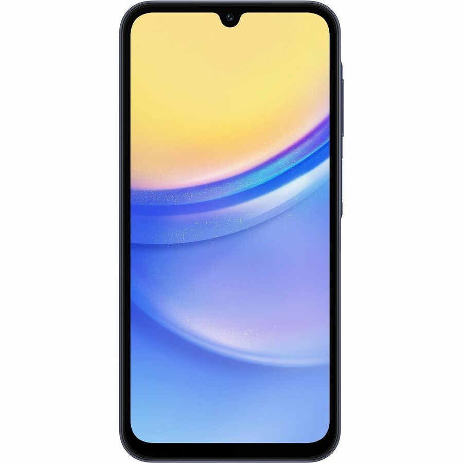 Samsung Galaxy A15 5G SM-A156W 128 GB Smartphone - 6.5" Super AMOLED Full HD Plus 1080 x 2340 - Octa-core (Cortex A76Dual-core (2 Core) 2.20 GHz + Cortex A55 Hexa-core (6 Core) 2 GHz - 4 GB RAM - Android 14 - 5G - Blue Black SM-A156WZKAXAC
