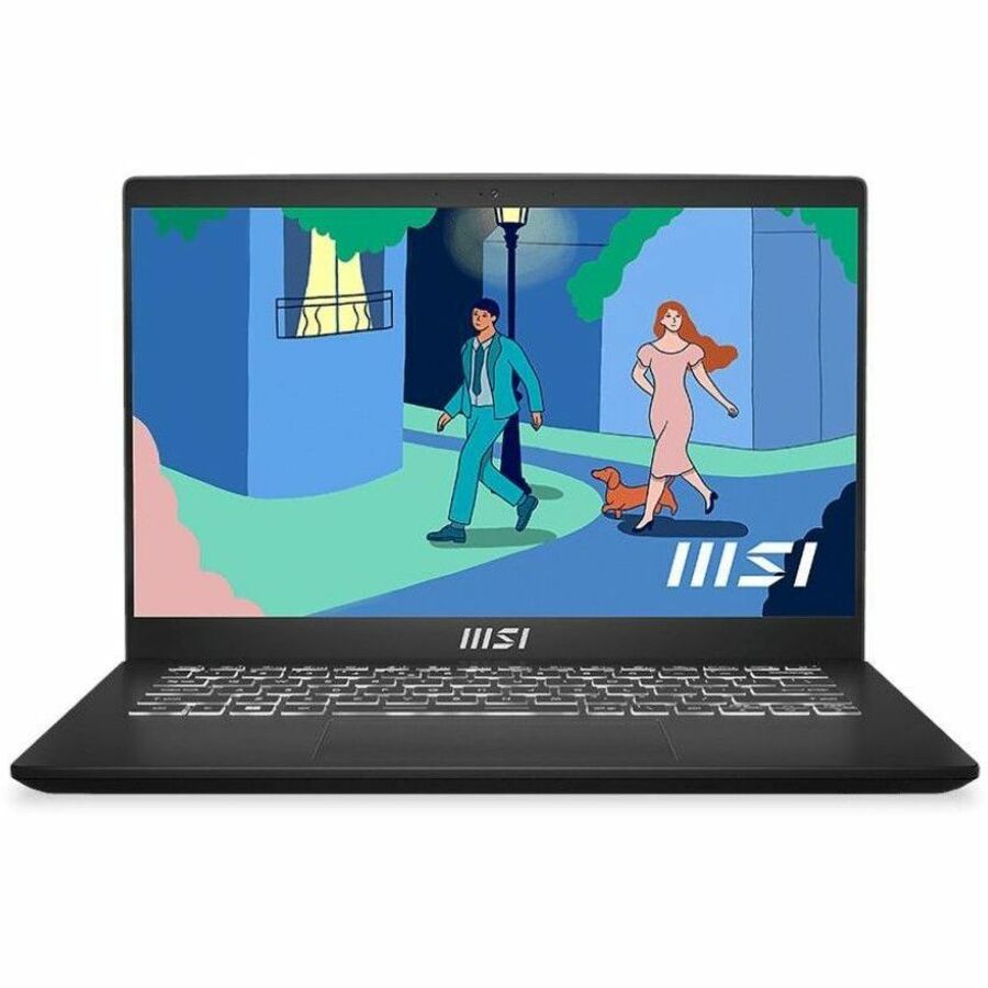 MSI Modern 14 C7M Modern 14 C7M-048US 14" Notebook - Full HD - AMD Ryzen 7 PRO 7730U - 16 GB - 512 GB SSD - Classic Black Modern 14 C7M-048US