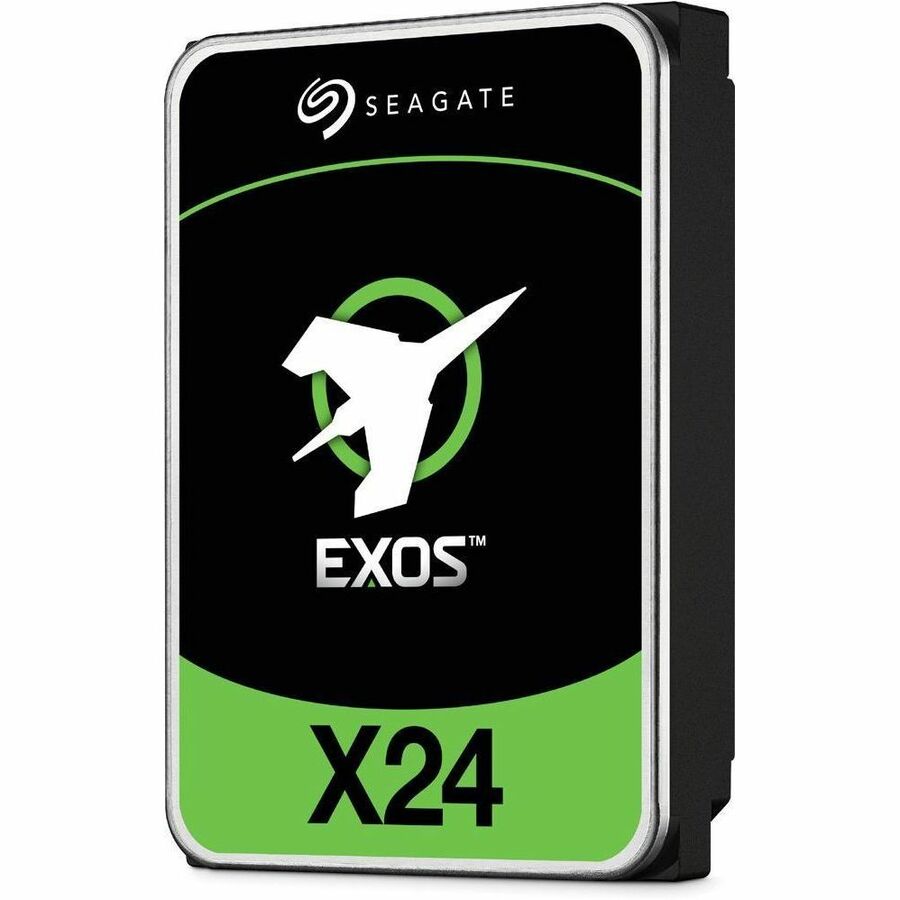 Seagate Exos X24 ST12000NM002H 12 TB Hard Drive - 3.5" Internal - SATA (SATA/600) - Conventional Magnetic Recording (CMR) Method ST12000NM002H