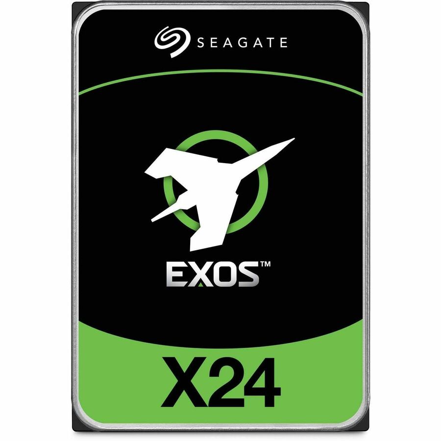 Seagate Exos X24 ST12000NM002H 12 TB Hard Drive - 3.5" Internal - SATA (SATA/600) - Conventional Magnetic Recording (CMR) Method ST12000NM002H