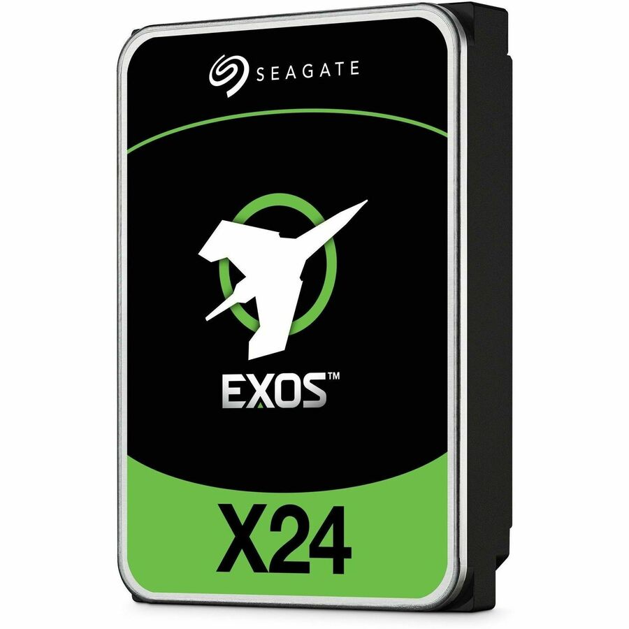 Seagate Exos X24 ST24000NM001H 24 TB Hard Drive - 3.5" Internal - SATA (SATA/600) - Conventional Magnetic Recording (CMR) Method ST24000NM001H