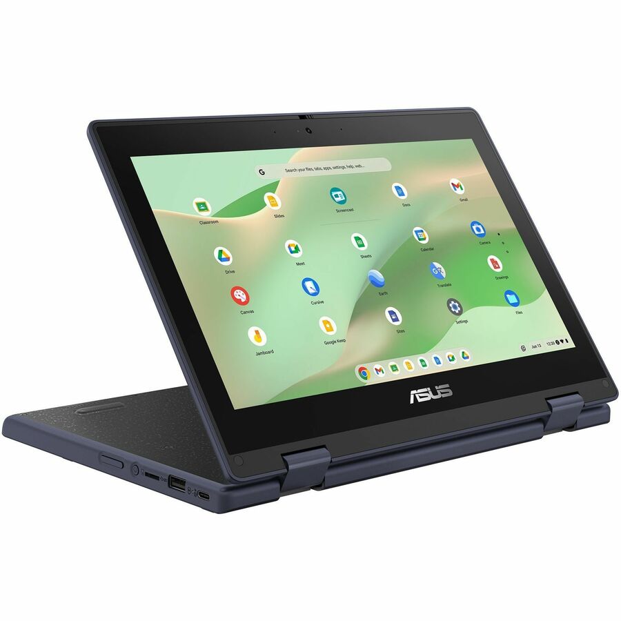 Asus Chromebook Flip CR11 CR1102FGA-CN1432T-CA 11.6" Touchscreen Rugged Convertible 2 in 1 Chromebook - HD - Intel N100 - 4 GB - 32 GB Flash Memory - Mineral Gray CR1102FGA-CN1432T-CA