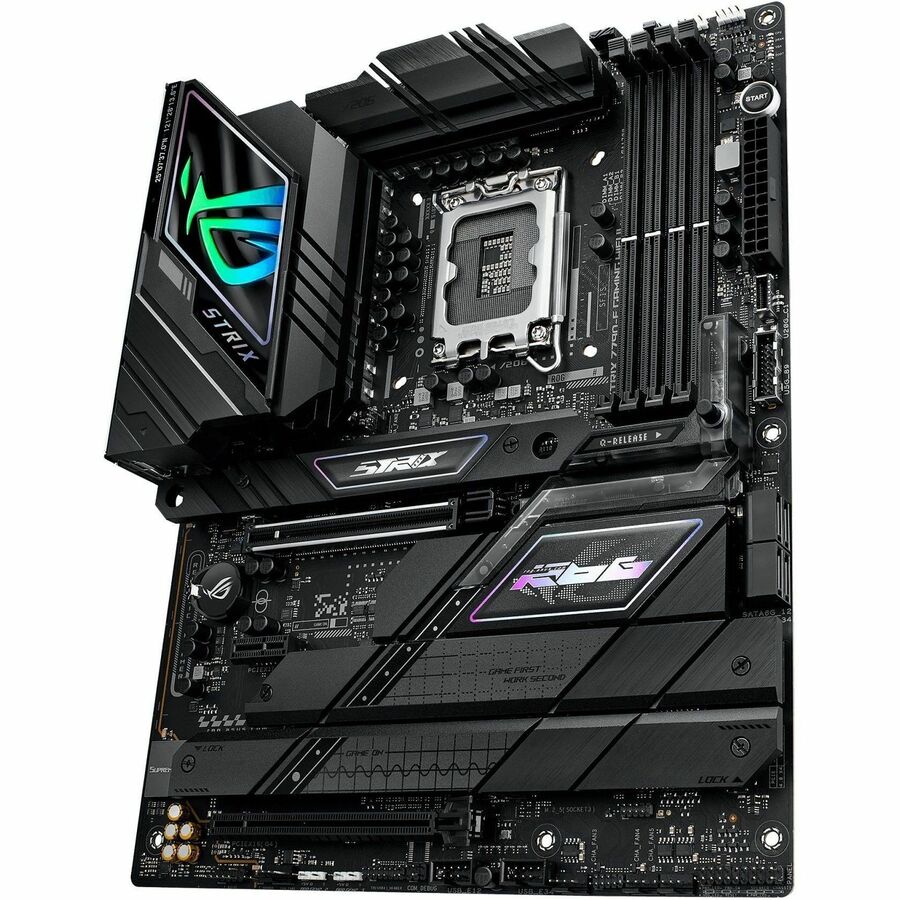 Asus ROG Strix Z790-F GAMING WIFI II Gaming Desktop Motherboard - Intel Z790 Chipset - Socket LGA-1700 - ATX ROG STRIX Z790-F GAMING WIFI II