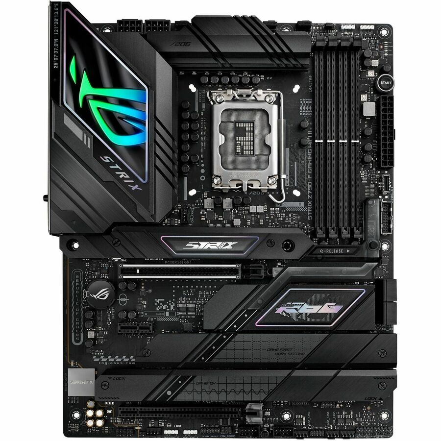 Asus ROG Strix Z790-F GAMING WIFI II Gaming Desktop Motherboard - Intel Z790 Chipset - Socket LGA-1700 - ATX ROG STRIX Z790-F GAMING WIFI II