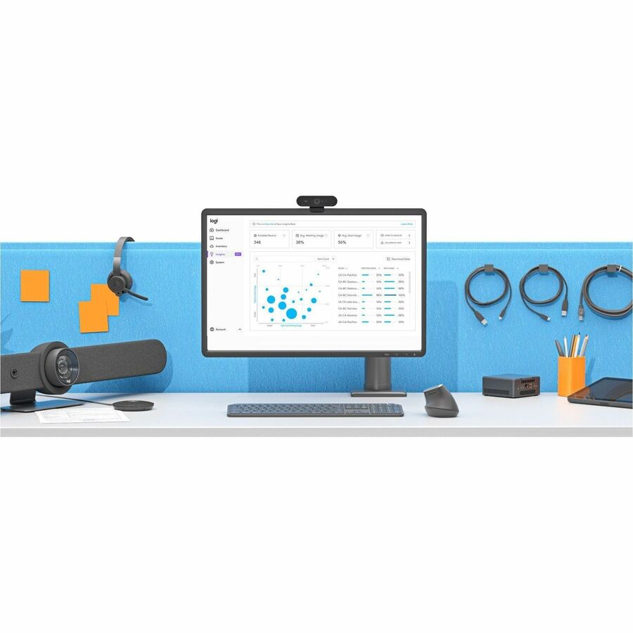 Logitech Medium Microsoft Teams Rooms on Windows with Tap + Rally System + Lenov TAPRALMSTLNV2