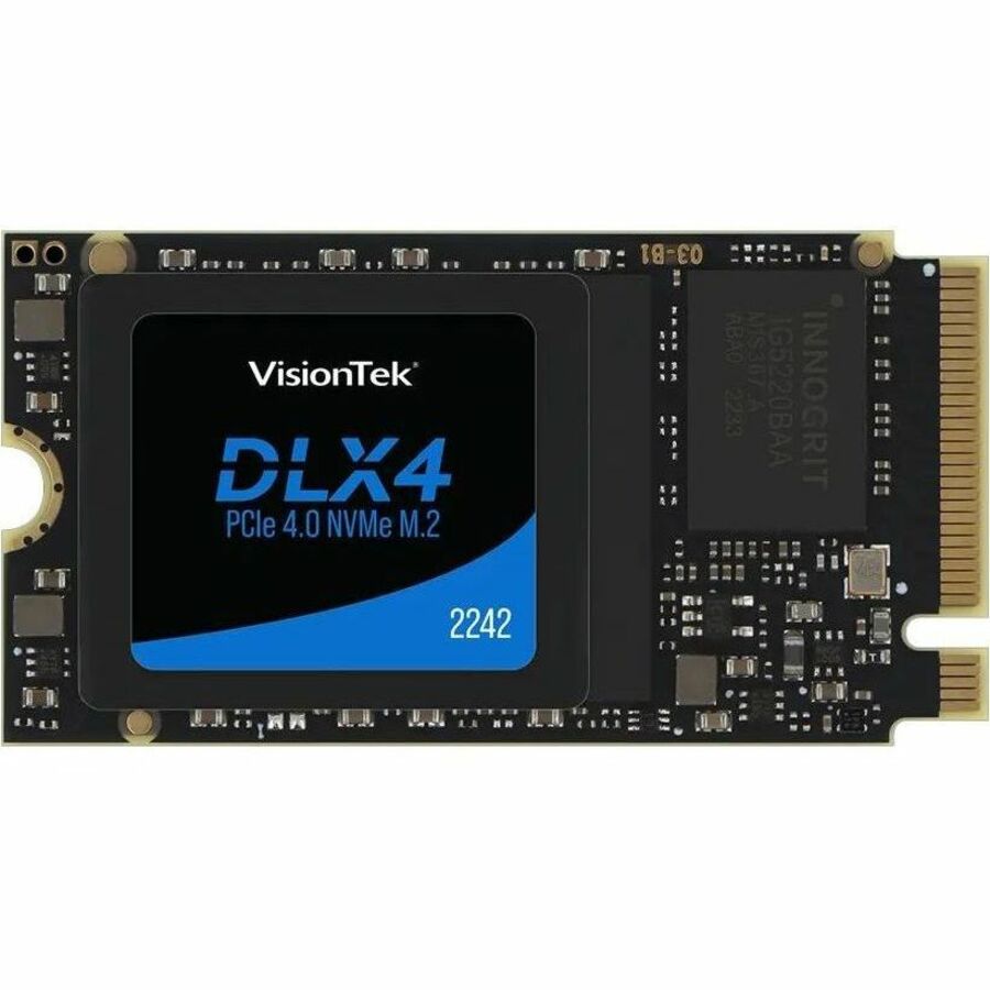 VisionTek DLX4 512 GB Solid State Drive - M.2 2242 Internal - PCI Express NVMe (PCI Express NVMe 4.0 x4) 901702