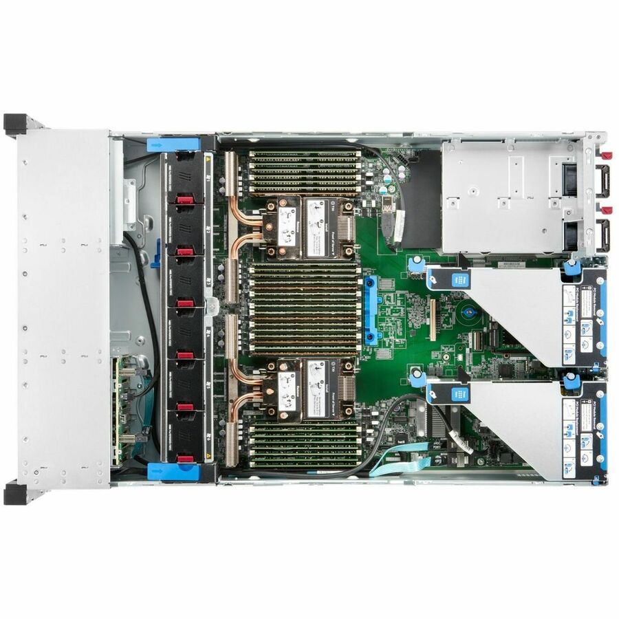 HPE ProLiant DL380 G10 Plus 2U Rack Server - 1 x Intel Xeon Gold 6326 2.90 GHz - 32 GB RAM - 960 GB SSD - (2 x 480GB) SSD Configuration - 12Gb/s SAS, Serial ATA, NVMe Controller P69320-005