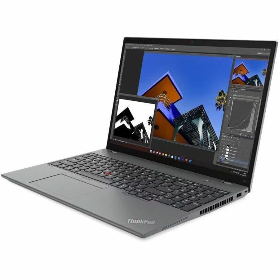 Lenovo ThinkPad T16 Gen 2 21K7003SCA 16" Touchscreen Notebook - WUXGA - AMD Ryzen 7 PRO 7840U - 32 GB - 1 TB SSD - French Keyboard - Storm Gray 21K7003SCA