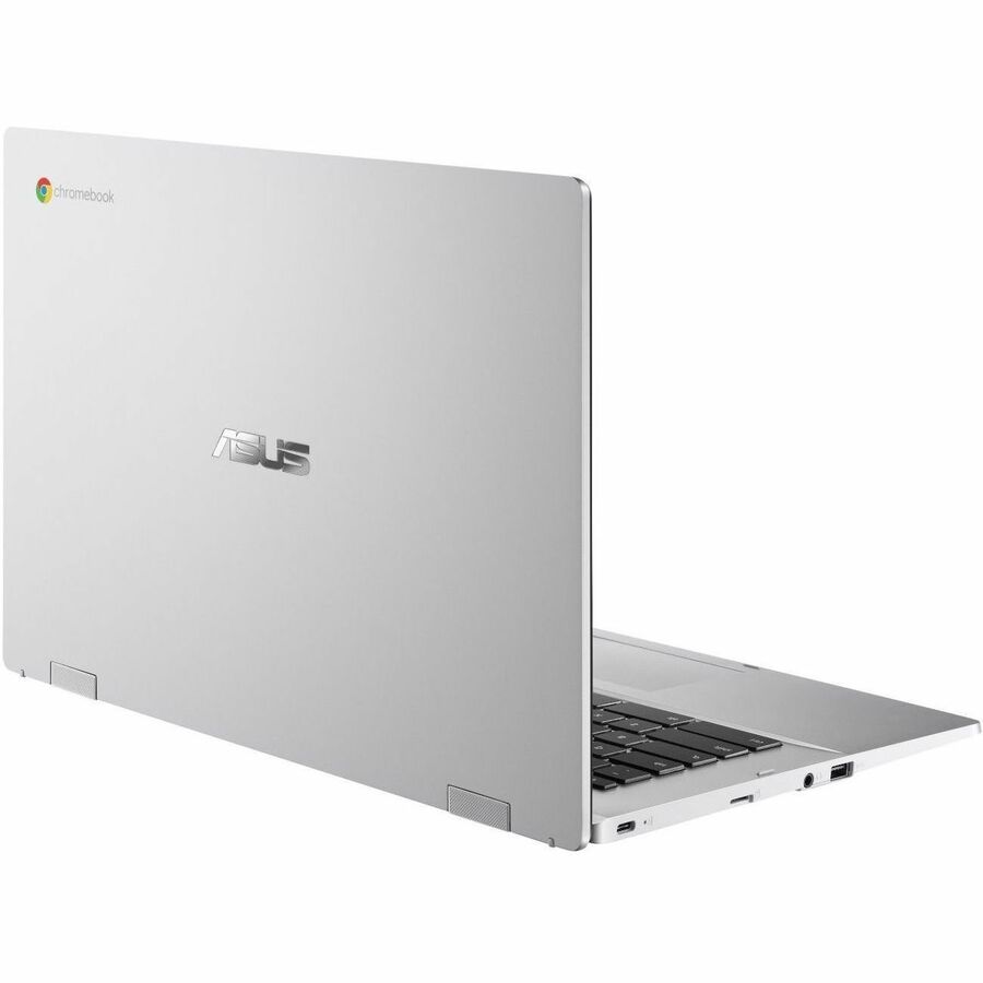 Asus Chromebook CX1 CX1400 CX1400CKA-DS01-CB 14" Chromebook - Intel Celeron N4500 - 4 GB - 64 GB Flash Memory - Transparent Silver CX1400CKA-DS01-CB