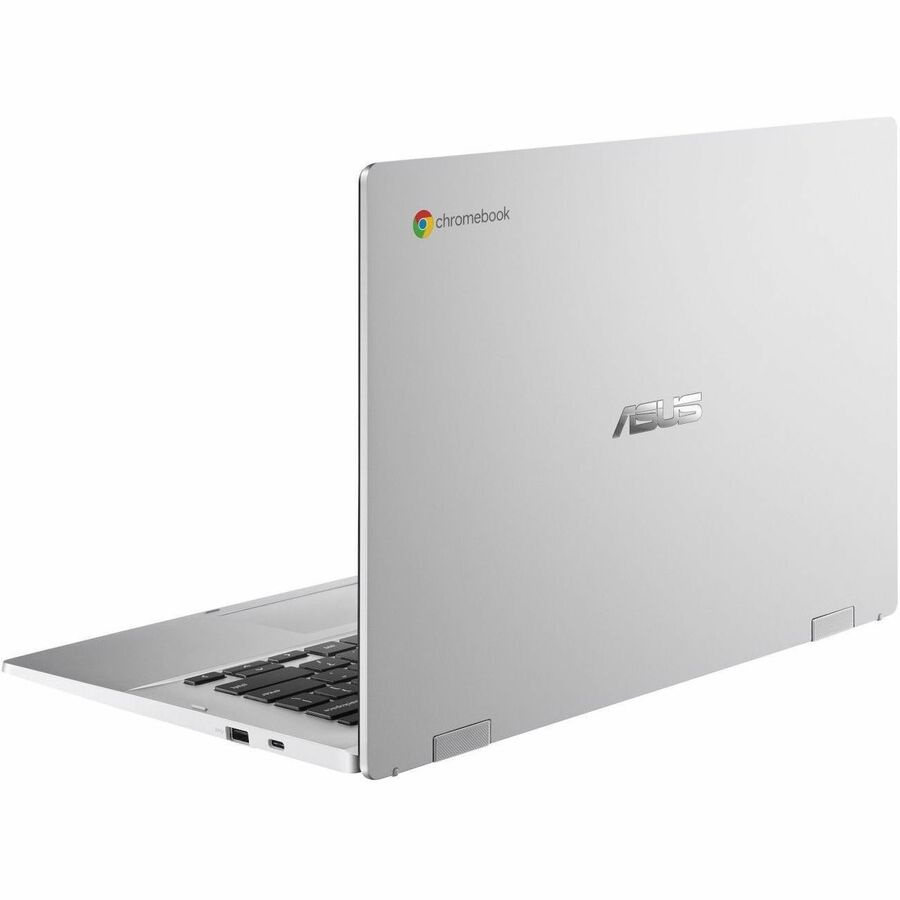 Asus Chromebook CX1 CX1400 CX1400CKA-DS01-CB 14" Chromebook - Intel Celeron N4500 - 4 GB - 64 GB Flash Memory - Transparent Silver CX1400CKA-DS01-CB