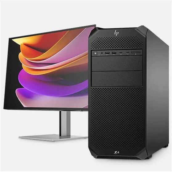 HP Z4 G5 Workstation - 1 x Intel Xeon w5-2445 - 16 GB - 512 GB SSD - Tower - Black 9L6F2UT#ABA