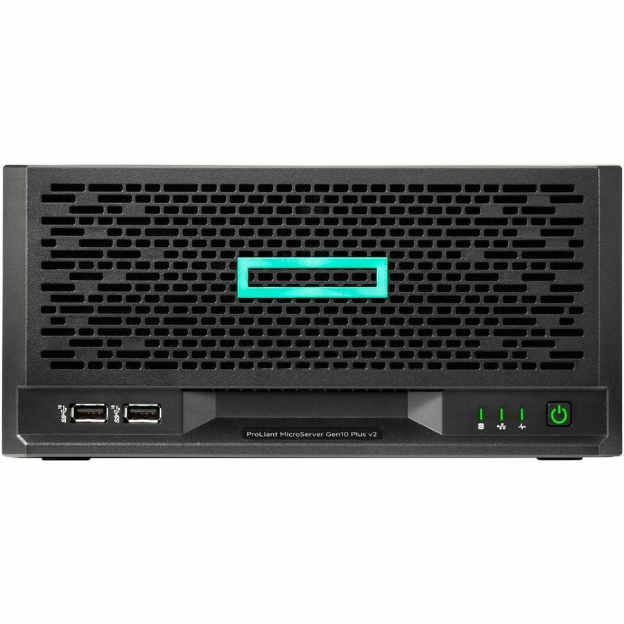 HPE ProLiant MicroServer Gen10 Plus v2 Ultra Micro Tower Server - 1 x Intel Xeon E-2314 2.80 GHz - 16 GB RAM - 1 TB HDD - (1 x 1TB) HDD Configuration - Serial ATA/600 Controller P69103-005