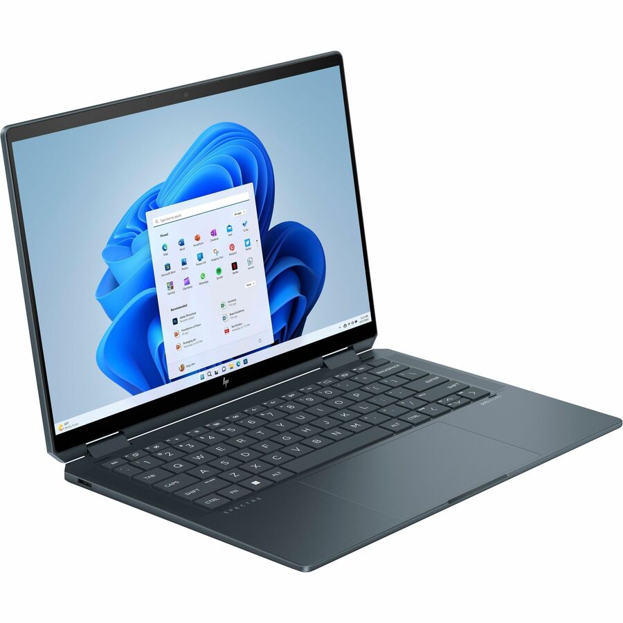 HP Spectre x360 14-eu0000 14-eu0000ca 14" Touchscreen Convertible 2 in 1 Notebook - 2.8K - Intel Core Ultra 7 155H - Intel Evo Platform - 32 GB - 2 TB SSD - Slate Blue Aluminum 978W5UA#ABL