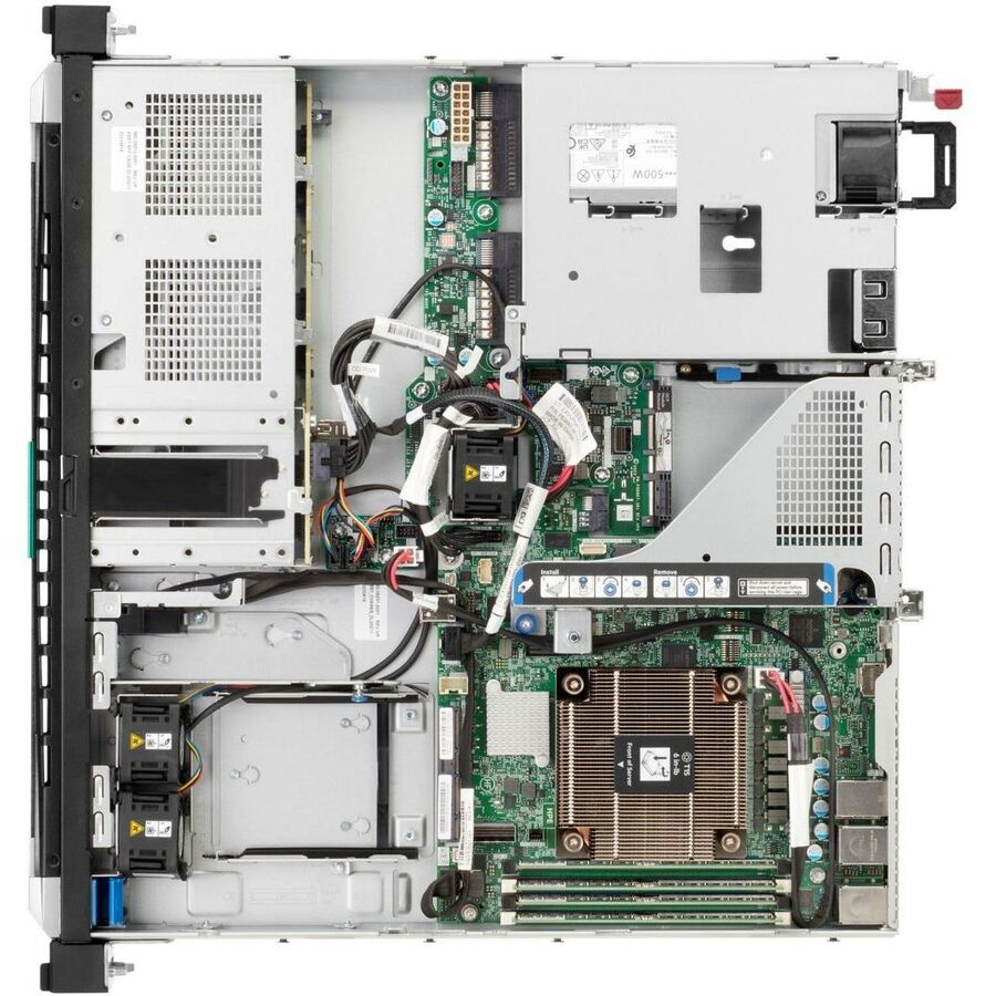 HPE ProLiant DL20 G11 1U Rack Server - 1 x Intel Xeon E-2434 3.40 GHz - 16 GB RAM - Serial ATA Controller P65394-B21