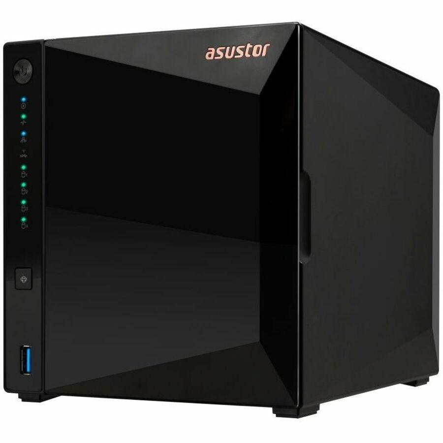 Asustor Drivestor 4 Pro Gen2 AS3304T v2, 4 Bay NAS, 1.7GHz Quad-Core, 2.5GbE Port, 2GB RAM DDR4, Small Home Media Server, Network Attached Storage(Diskless) AS3304T V2