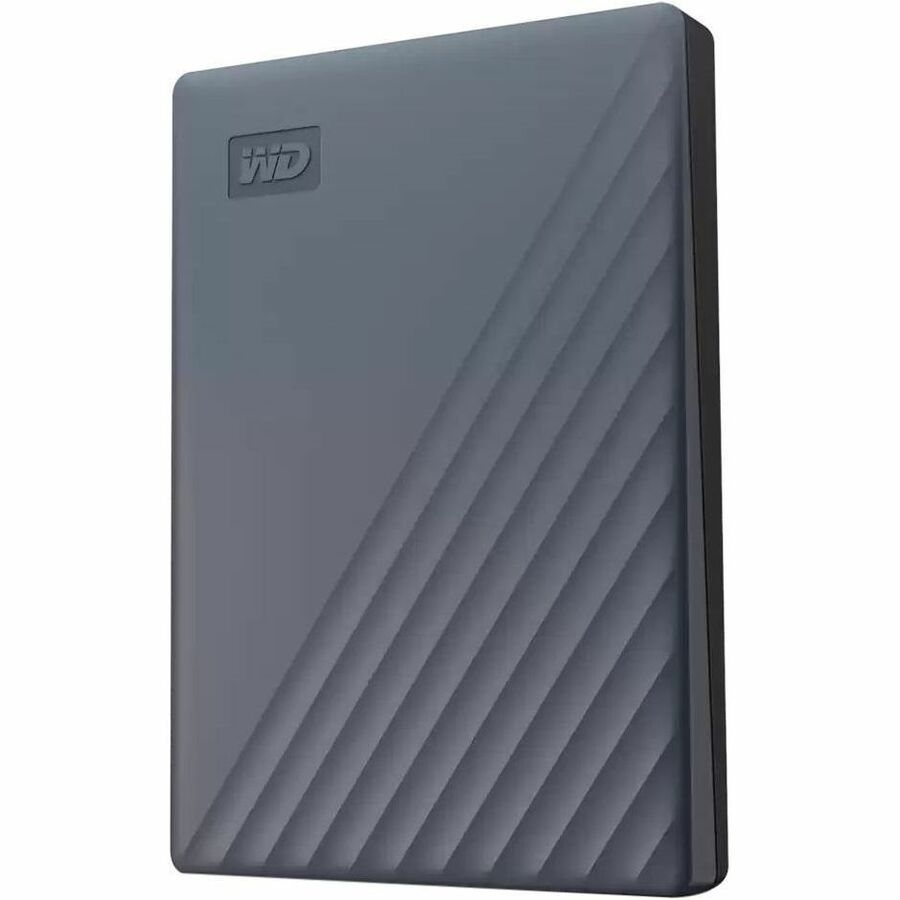 WD My Passport WDBWML0020BGY-WESN 2 TB Portable Hard Drive - External - Silicon Gray WDBWML0020BGY-WESN