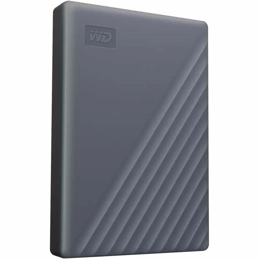 WD My Passport WDBWML0020BGY-WESN 2 TB Portable Hard Drive - External - Silicon Gray WDBWML0020BGY-WESN