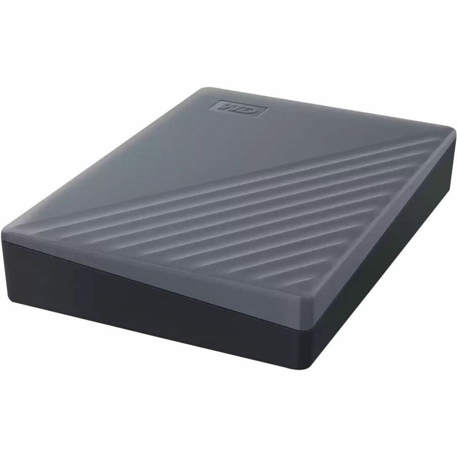 WD My Passport WDBWML0020BGY-WESN 2 TB Portable Hard Drive - External - Silicon Gray WDBWML0020BGY-WESN