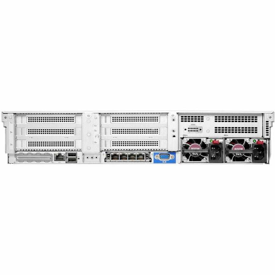 HPE ProLiant DL380 G10 Plus 2U Rack Server - 1 x Intel Xeon Silver 4310 2.10 GHz - 64 GB RAM - 960 GB SSD - (2 x 480GB) SSD Configuration - 12Gb/s SAS, Serial ATA Controller P69754-005