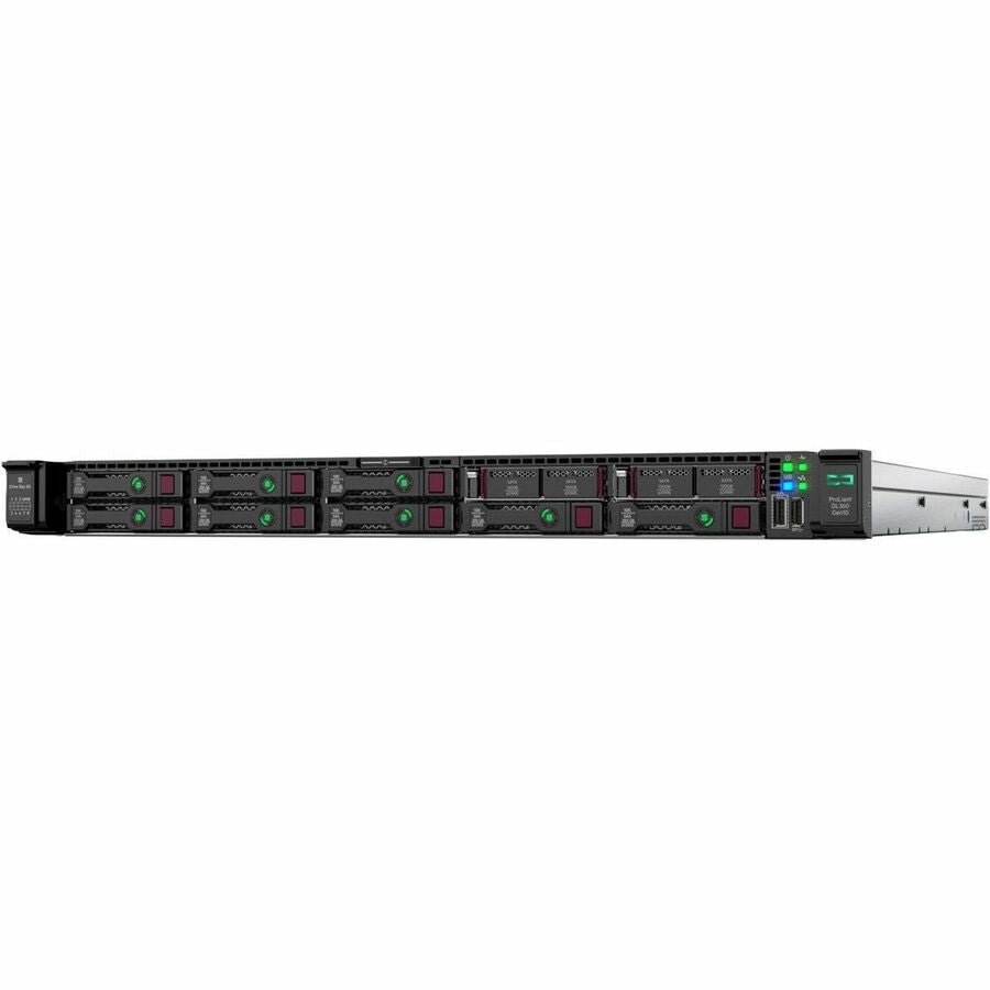 HPE ProLiant DL360 G10 1U Rack Server - 1 x Intel Xeon Silver 4208 2.10 GHz - 64 GB RAM - 960 GB SSD - (2 x 480GB) SSD Configuration - Serial ATA, 12Gb/s SAS Controller P69746-005