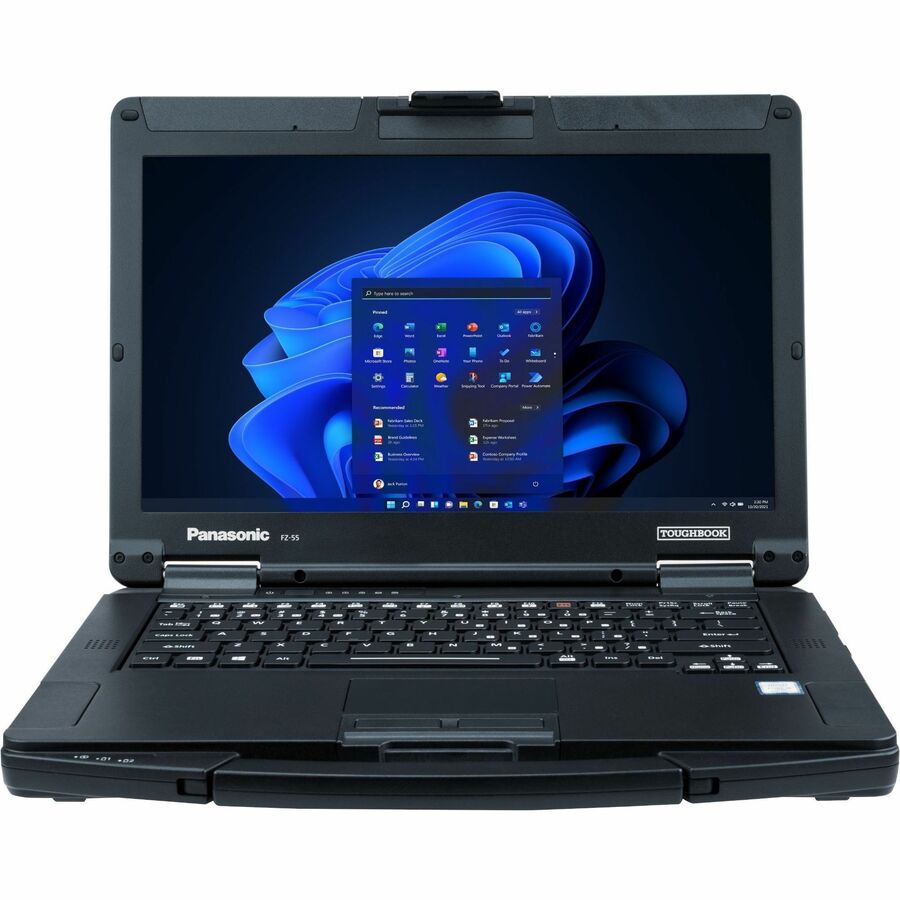 Panasonic TOUGHBOOK FZ-55 FZ55GP60MBM 14" Semi-rugged Notebook - Intel Core i5 13th Gen i5-1345U - vPro Technology - 32 GB - 512 GB SSD FZ55GP60MBM