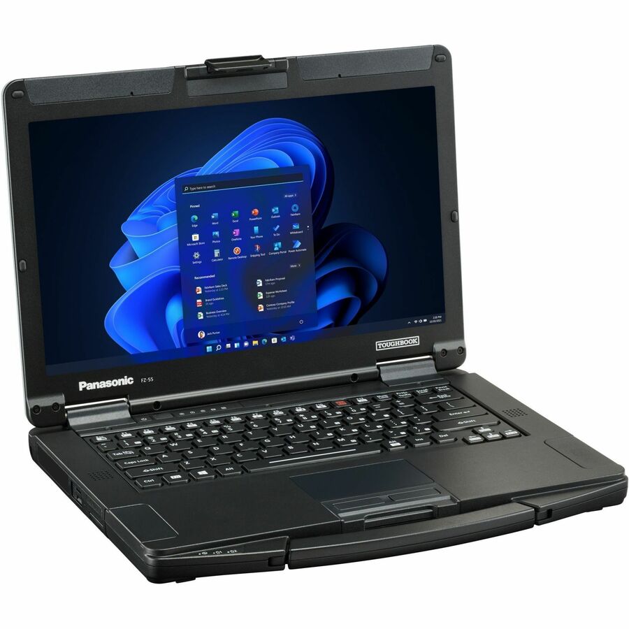 Panasonic TOUGHBOOK FZ-55 FZ55GP60MBM 14" Semi-rugged Notebook - Intel Core i5 13th Gen i5-1345U - vPro Technology - 32 GB - 512 GB SSD FZ55GP60MBM