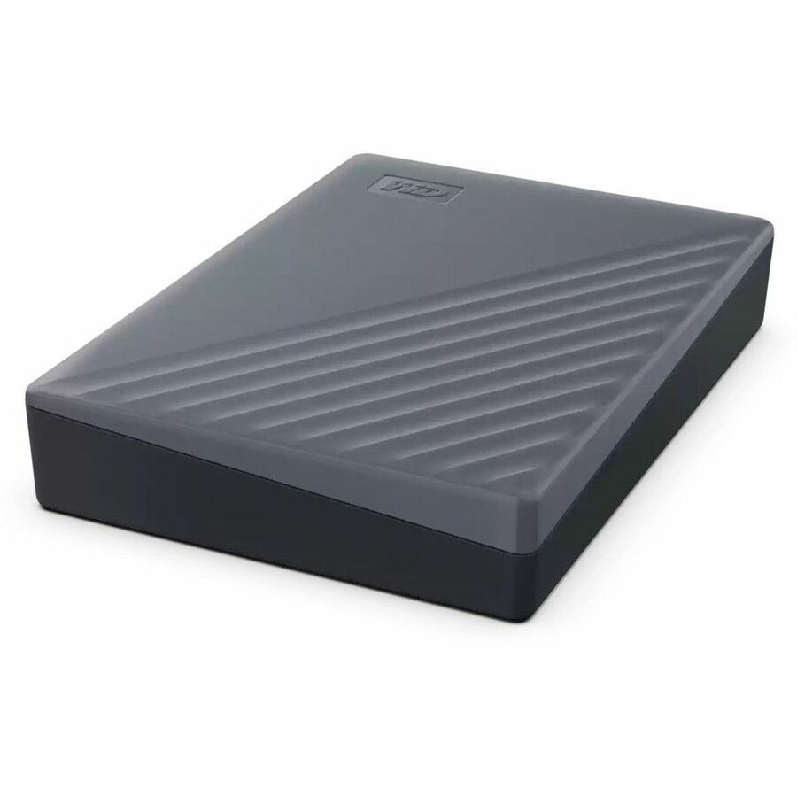 WD My Passport WDBRMD0040BGY-WESN 4 TB Portable Hard Drive - External - Silicon Gray WDBRMD0040BGY-WESN