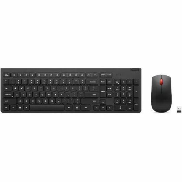 Lenovo Essential Wireless Combo Keyboard & Mouse Gen2 Black French Canadian 058 4X31N50721