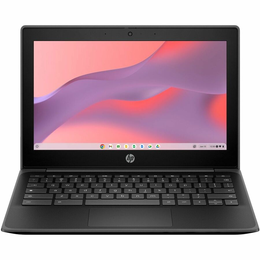 HP Fortis G10 11.6" Touchscreen Chromebook - HD - Intel N-Series N100 - 4 GB - 32 GB Flash Memory - English Keyboard - Jack Black 9R3B0UT#ABA