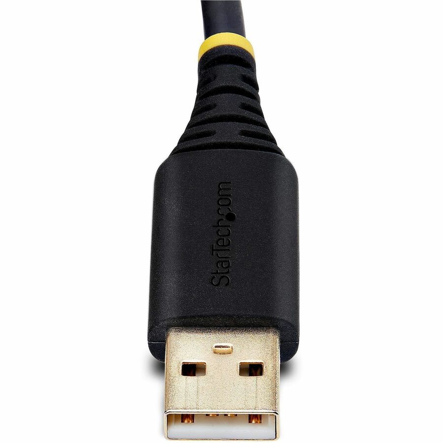 StarTech.com 13ft (4m) 2-Port USB to Serial Adapter Cable, COM Retention, FTDI, DB9 RS232, Changeable DB9 Screws/Nuts, Windows/macOS/Linux 2P6FFC-USB-SERIAL