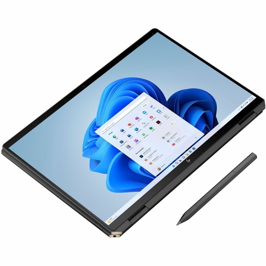 HP Spectre x360 14-eu0000 14-eu0040ca 14" Touchscreen Convertible 2 in 1 Notebook - 2.8K - Intel Core Ultra 7 155H - Intel Evo Platform - 16 GB - 1 TB SSD - Nightfall Black Aluminum 9B0L3UA#ABL