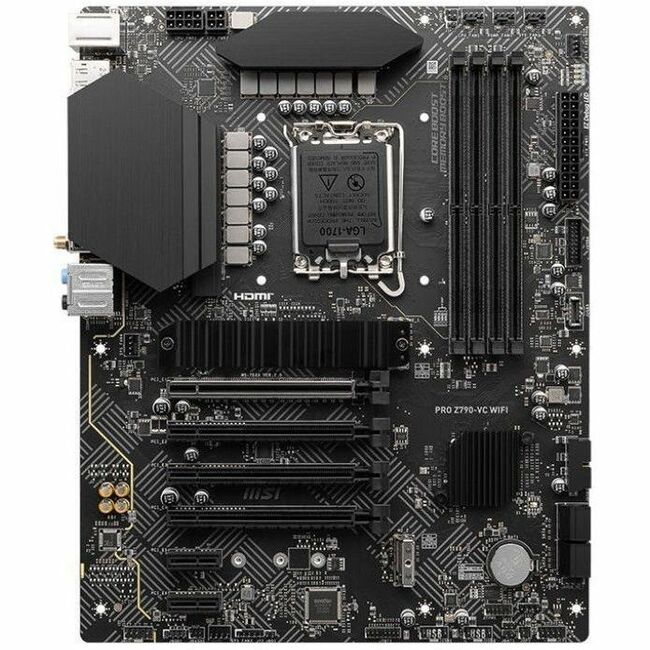 MSI Z790-VC WIFI Gaming Desktop Motherboard - Intel Z790 Chipset - Socket LGA-1700 - ATX PROZ790VCWIFI