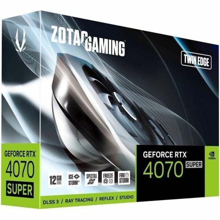 Zotac NVIDIA GeForce RTX 4070 SUPER Graphic Card - 12 GB GDDR6X ZT-D40720E-10M