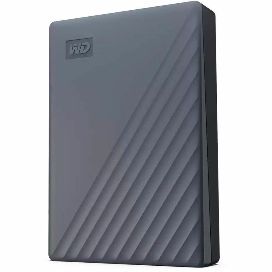 WD My Passport WDBRMD0050BGY-WESN 5 TB Portable Hard Drive - External - Silicon Gray WDBRMD0050BGY-WESN